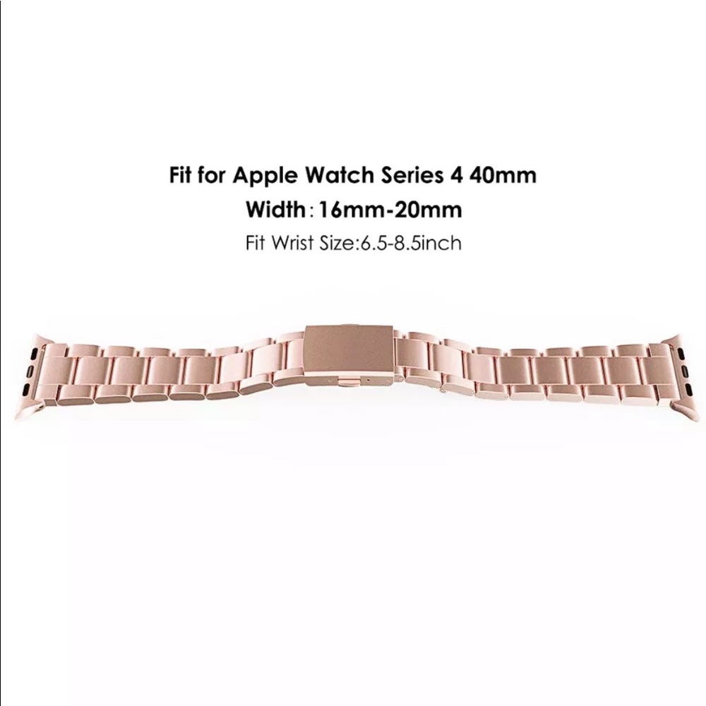 Rose gold band for series 4 Apple Watch